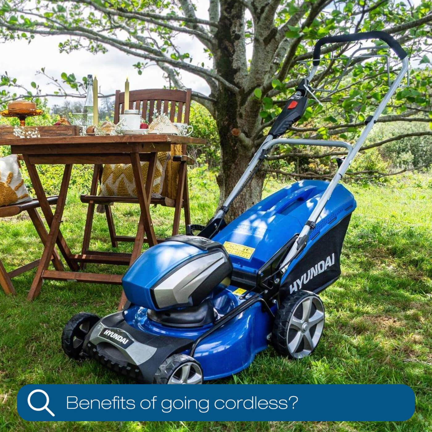 Let’s Go Cordless - Effortless Gardening with Hyundai Battery Garden Machinery