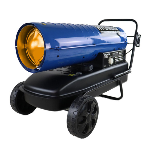 Hyundai 125,000BTU / 37kW Diesel or Kerosene Space Heater, 900m3 Coverage, Thermostat | HY125DKH