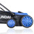 Electric Lawn Scarifier Side Wheel View
