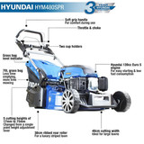 HYM480SPR Rear Roller Mower