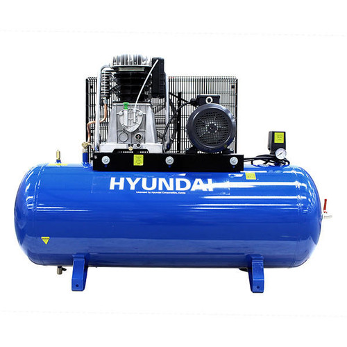 Hyundai 270 Litre Electric Air Compressor, 21CFM/145psi, 3-Phase Pro-series 7.5hp | HY75270-3