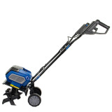 Hyundai 2x 20v (40V) Cordless Garden Tiller, 360mm Width, 220mm Depth, Brushless Motor, Li-Ion Batteries | HY2198