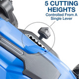 lawn mower with 5 cutting heights