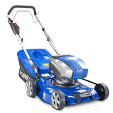Hyundai HYM40LI420SP 40V Lithium-Ion Cordless Battery Powered Self Propelled Lawn Mower 42cm Cutting Width With Battery & Charger (40v and 60v Garden Machinery)
