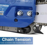 Chain tension - Easy accessible side mounted chain tensioner