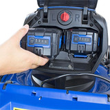 Electric cordless push lawn mower