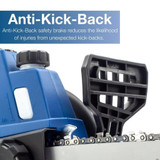 Anti-kickback chainsaw