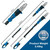 Hyundai Cordless Pole Saw, Pruner, 2.3m Long Reach, 20V 2Ah Li-Ion Battery | HY2192